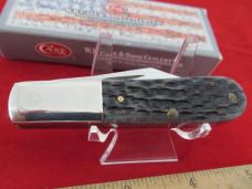 Case XX 1998 Limited Edition Dark Blue & Grey Handle Saturn Shield  Barlow Pattern # 62009 1/2 SS