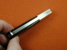 Schatt & Morgan Smooth Buffalo Horn Barlow Knife by Cooper Cutlery C69BH Clip Blade Made In USA 