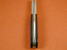 Schatt & Morgan Smooth Buffalo Horn Barlow Knife by Cooper Cutlery C69BH Clip Blade Made In USA 