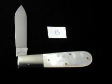 New York Knife Co Genuine Mother of Pearl Barlow Knife By Cooper Cutlery Rare 69GBP USA Made 