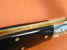 Schatt & Morgan Smooth Buffalo Horn Barlow Knife by Cooper Cutlery C69BH Clip Blade Made In USA 