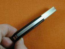 Schatt & Morgan Smooth Buffalo Horn Barlow Knife by Cooper Cutlery C69BH Clip Blade Made In USA 