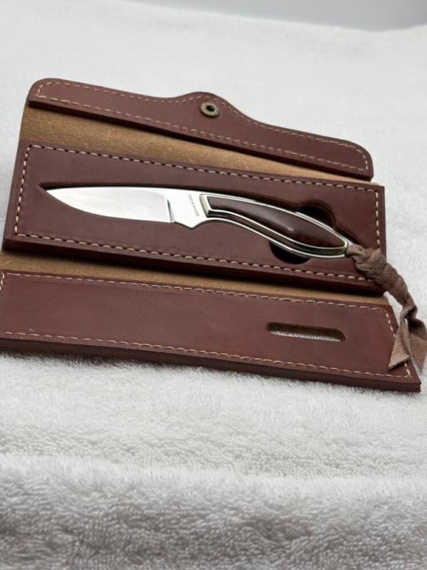 Vintage Custom Made Browning Fixed Blade Model #377 NIB Made In Japan Vintage Custom Made Browning Fixed Blade Model #377 NIB Made In Japan