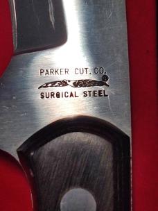 PARKER HUNTER FIGHTER with CUSTOM SHEATH 