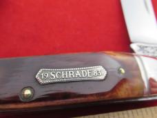 Schrade Heritage Brown  Bone Whittler Pattern # 8041