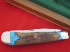Case XX 1991 Ghost Dancer Trapper in Display Pattern # 7254 SS