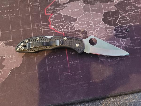 Spyderco Delica(Black, VG10)