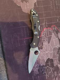 Spyderco Delica(Black, VG10)