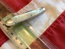 Zwilling J A Henckels Half Whittler w/ Great Old Mother of Pearl Handles