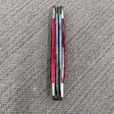 Vintage HEN & ROOSTER Millenium 232-BS Red Bone Copperhead Pocket Knife (116)