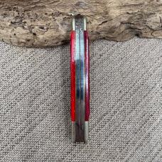 Vintage HEN & ROOSTER Millenium 232-BS Red Bone Copperhead Pocket Knife (116)