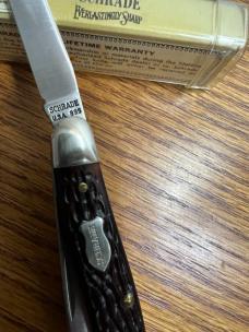 SCHRADE USA 895 & VIEW TUBE BOX