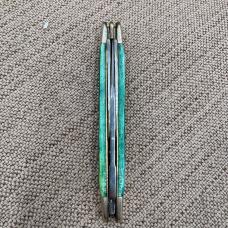 HEN & ROOSTER BERTRAM SOLINGEN GERMANY GREEN BONE WHITTLER POCKET KNIFE (122)