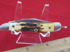 Case XX 1978 Single Blade Stag Peanut with Blade Pattern # 5120R SSP