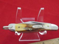 Case XX 1978 Single Blade Stag Peanut with Blade Pattern # 5120R SSP