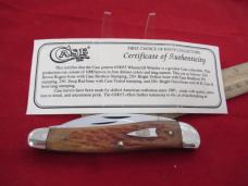 Case Classic 1994 Yellow Bone 1 of 250 Split Back Wharncliffe Whittlers Pattern # 63055