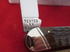 Case Classic 1990 Rogers Bone Bowie Tie Shield Whittler Pattern # 630109