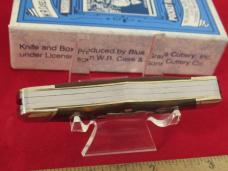 Case Classic 1990 Rogers Bone Bowie Tie Shield Whittler Pattern # 630109