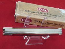 Case XX 1991Missing Dot Dark Red Bone Trapper Pattern #DR 6254 SS