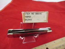 Case XX 1991Missing Dot Dark Red Bone Trapper Pattern #DR 6254 SS