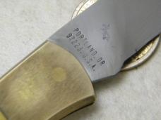 Gerber Portland OR USA Stag Folding Sportsman Lockback Knife in Pouch