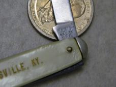 Kent NY City USA "Souvenir of Louisville KY" Pen Knife