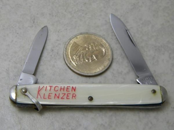Camco USA "Kitchen Klenzer" Cracked Ice Pen Knife