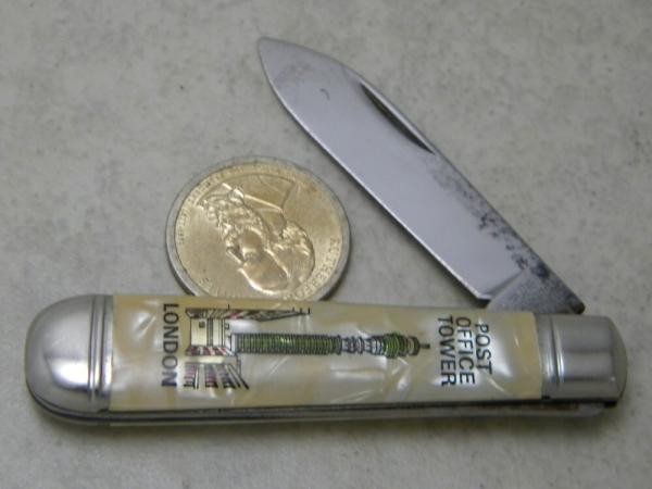 Richards Sheffield England "Post Office Tower London" Barlow Knife Richards Sheffield England "Post Office Tower London" Barlow Knife
