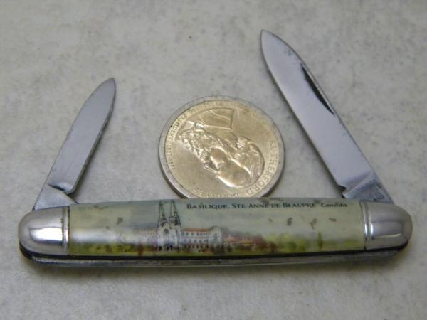 Richards Sheffield England "Basillica of St Anne" Canada Pen Knife