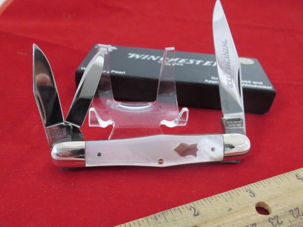Winchester1992 Pearl Split Back Whittler Pattern #W 15 3971 P Winchester1992 Pearl Split Back Whittler Pattern #W 15 3971 P