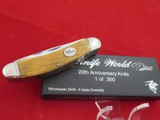 Winchester 1997 5 Blade Honey Bone Sowbelly 1 of 350 Pattern # 5949