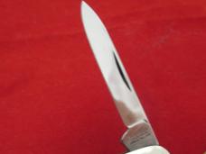 Winchester Case Classic 1990  Green Bone Anglo Saxon Half Whittler Pattern # 62091