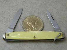 Kent Stainless Etched Diamond Tested Stainless Steel Pen Knife c. 1931-55