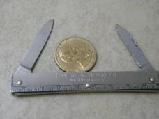 Executive USA SS Metal Advertising "Hanlon and Wilson Co PA" Pen Knife