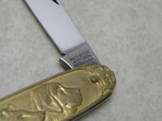 Parker Brothers Brass Horse/Dog Figural Knife