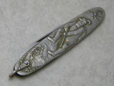 Armex Solingen Germany Hunting Scene Figural Knife