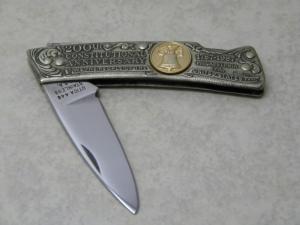 Utica USA 200th Constitutional Anniv. Figural Knife