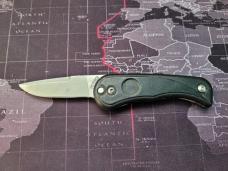 Meyerco Blackie Collins Strut'N'Cut Plain Edge Locking Assisted Pocketknife