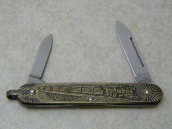 Imperial USA Locomotive Train Figural Knife Imperial USA Locomotive Train Figural Knife