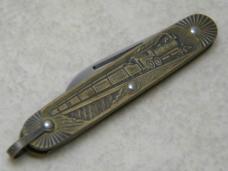 Imperial USA Locomotive Train Figural Knife
