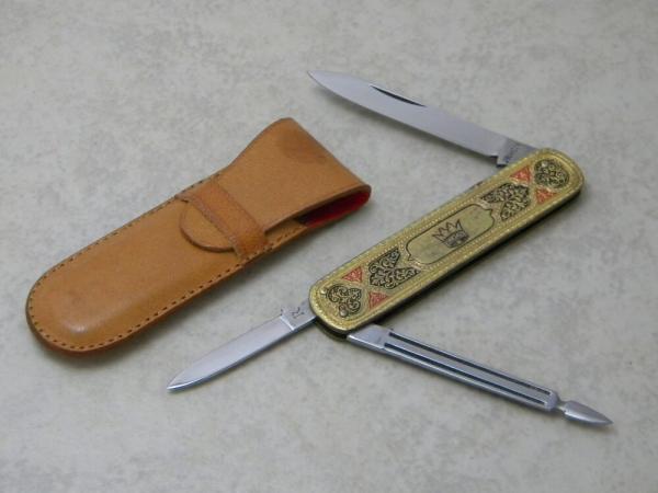 Solingen "Kulkoni" Metal Pen Knife in Pouch