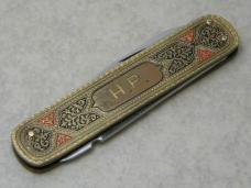 Solingen "Kulkoni" Metal Pen Knife in Pouch