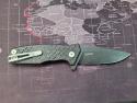 Black blade Blade Handle Steel Will Chatbot Liner Lock folding knife D2 flipper