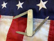 Zwilling J A Henckels Gents / Lobster Knife w/ Great Old Mother of Pearl Handles -NOS