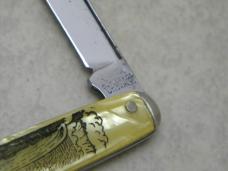 Utica Cutlery Co NY USA "Niagara Falls NY" Pen Advertising Knife