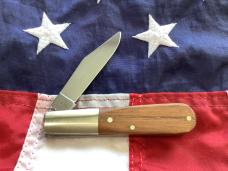 Vintage Boker Single Blade Barlow w/ Blade Etch -NOS