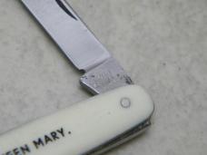 Edwin Blyde Sheffield England "RMS Queen Mary" Pen Knife 