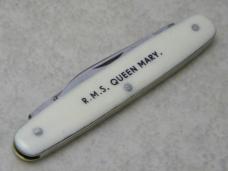 Edwin Blyde Sheffield England "RMS Queen Mary" Pen Knife 