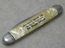 Unbranded "Midwestern Life Insurance" Advertising Trick Knife 