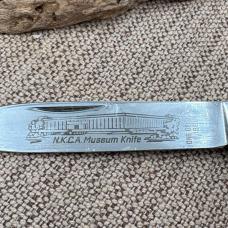 Kissing Crane Whittler Solingen Germany, Stag, Pocket Knife NKCA 1980, (145)